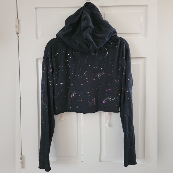 Wildfox Foil Splatter Ray Hoodie - Picture 4 of 5